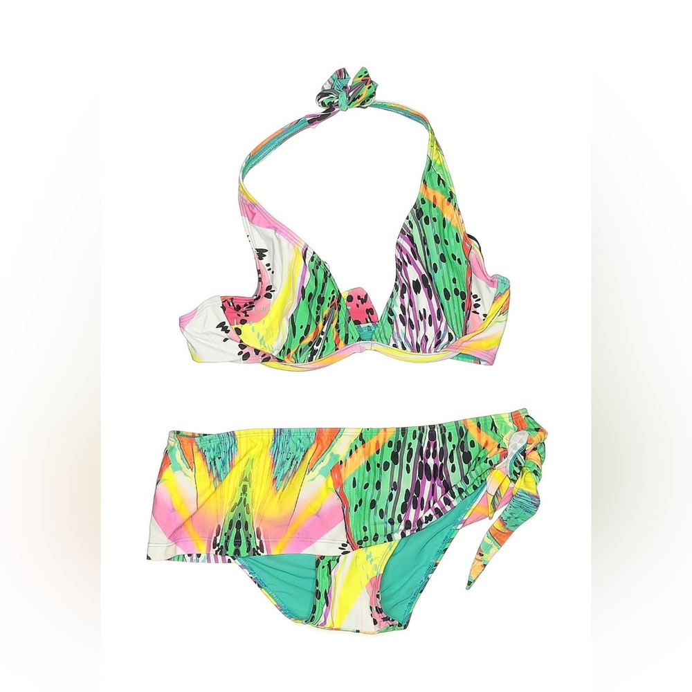 Lenny Niemeyer Atlantis Sash side bikini set new Large